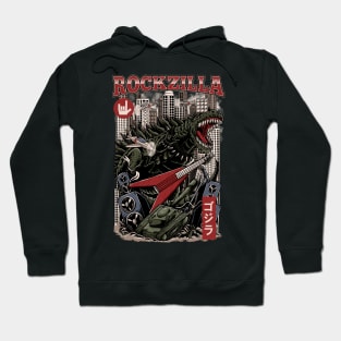 rockzilla japanese vintage Hoodie